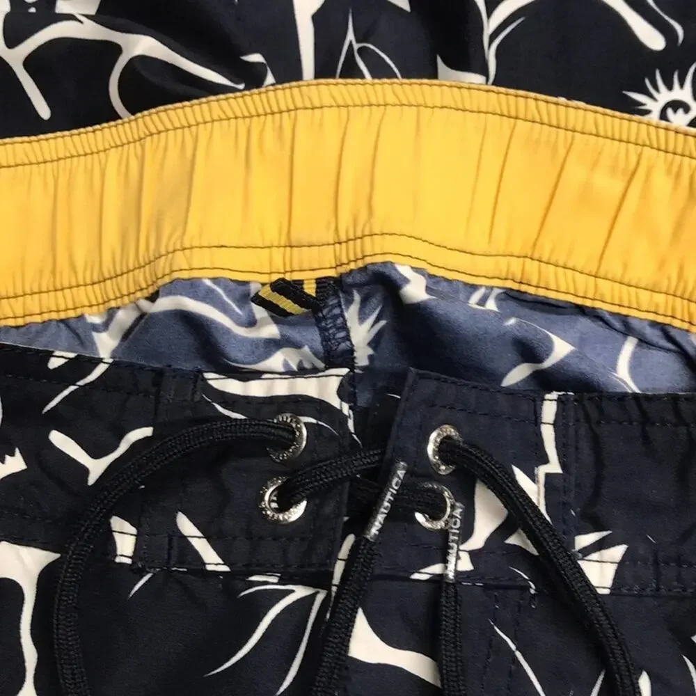 NAUTICA Mens Medium Blue Swim Shorts